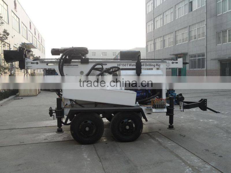 HF150T 150m Water Hole Drilling Machine
