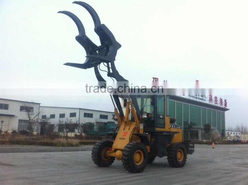 XD918F 1.6T Wood Grab loader Log Loader(alibaba express Forest machine) with CE FOR SALE made in china