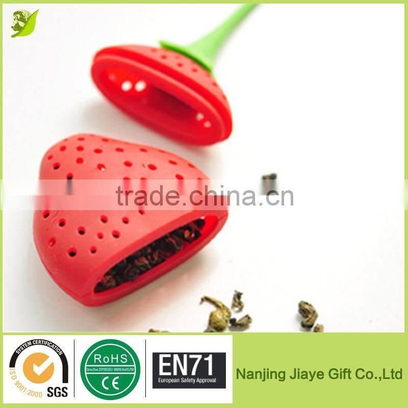High Quality Yellow Strawberry Mini tea Infuser tea ball tea Strainer
