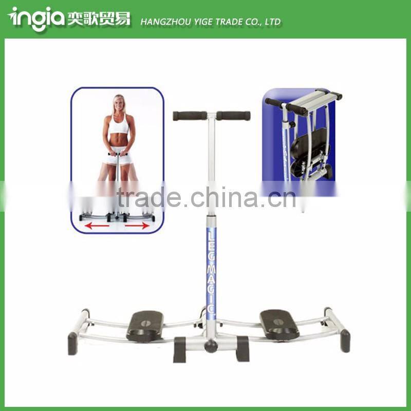 Folding Fitness Equipment Leg Exercise Magic Slide Machine