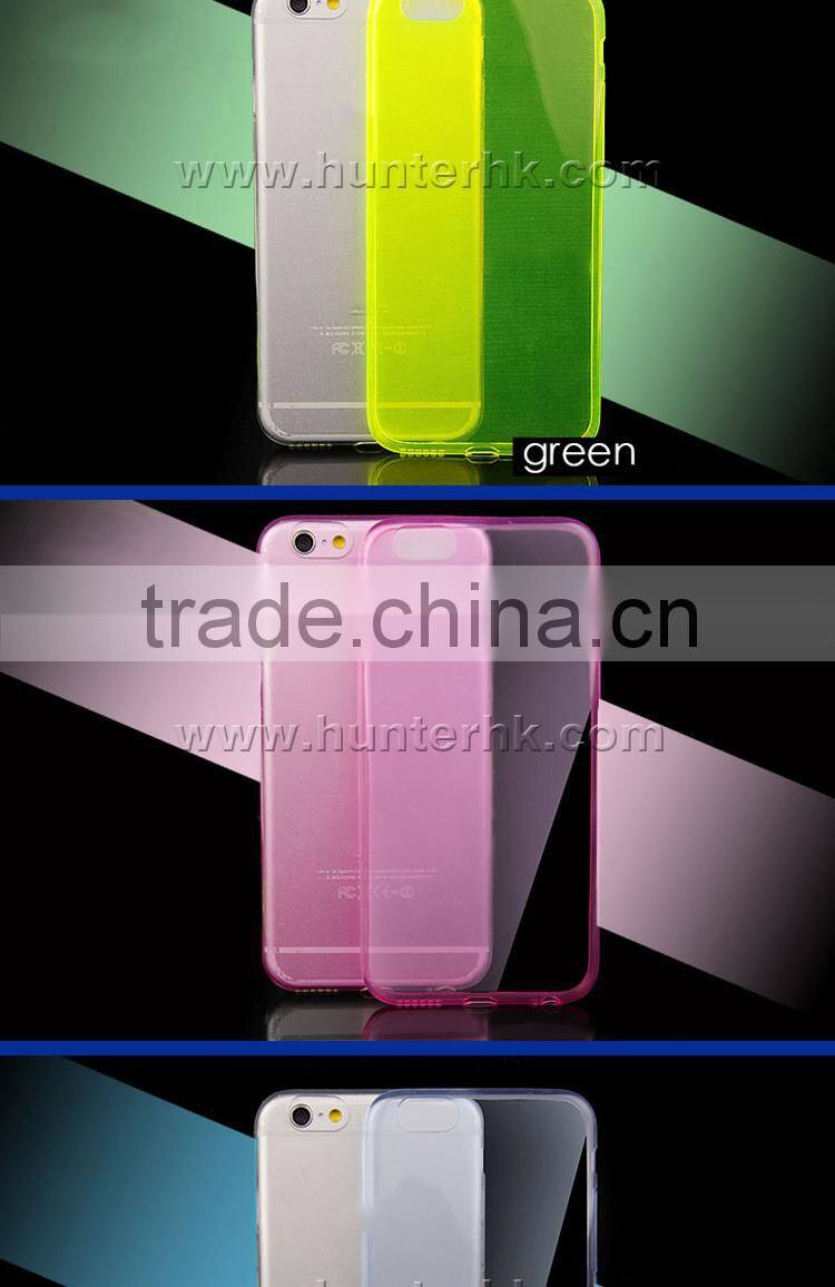 Crystal Full Clear TPU Case For iphone6G Plus