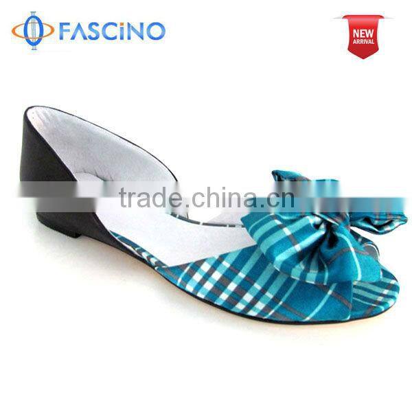 Leather latest ladies shoes