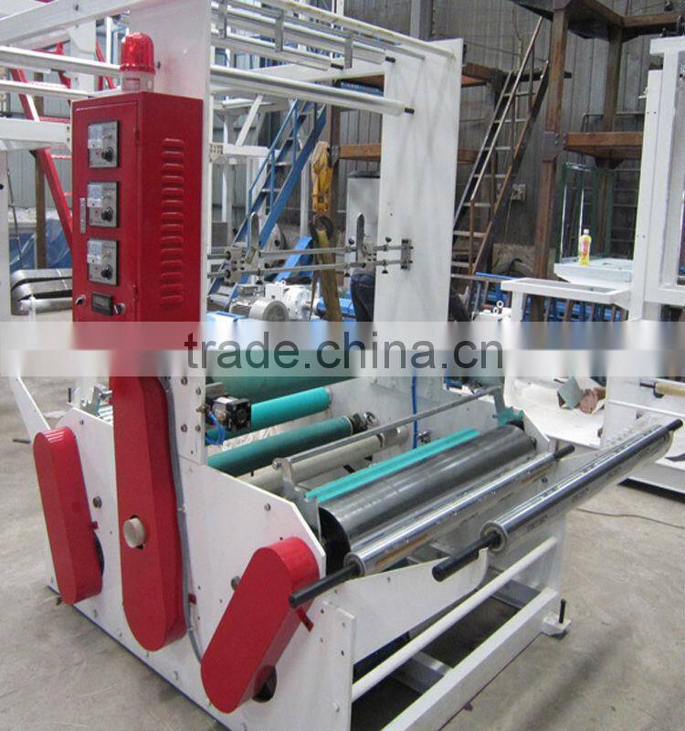 rotary die head double winder film blow machine