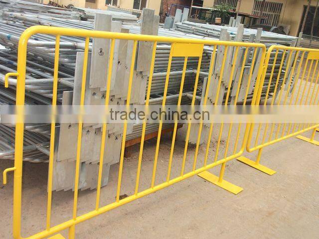 Australia standard HDG 1100X2100mm steel road barricade supplier