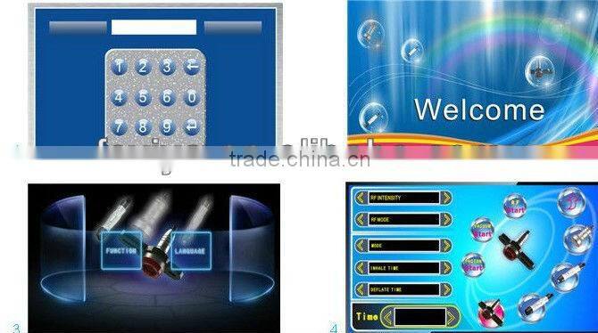 Vacuum tripolar rf cavitation machine