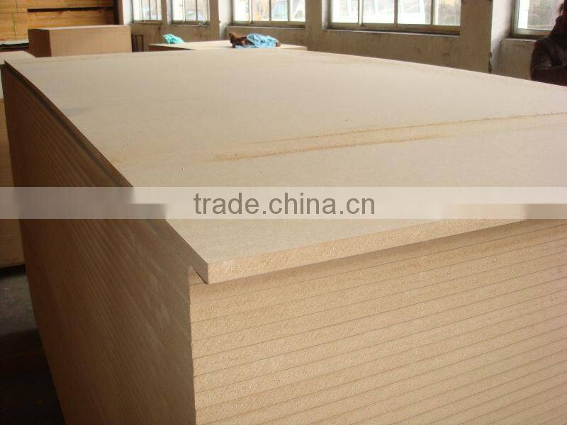 Raw Pine Poplar Mixed Wood Waterproof Laminated MDF Boards