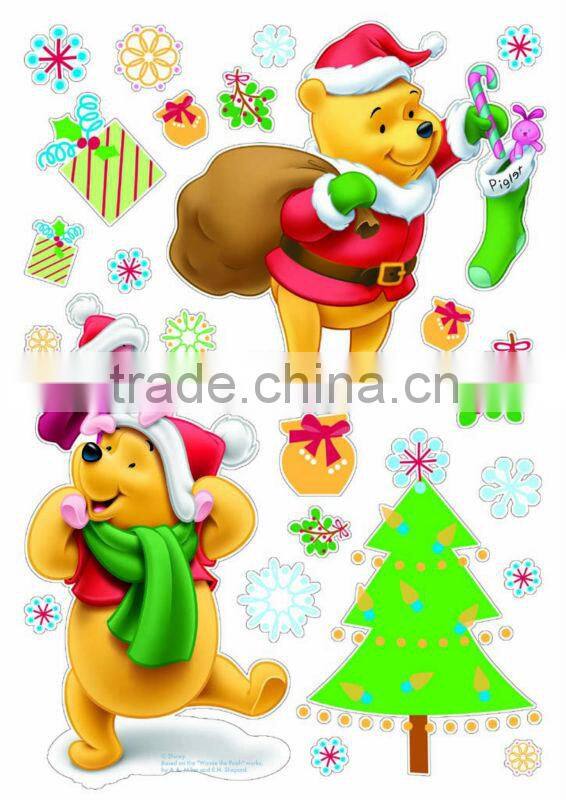children cartoon funny window stickers
