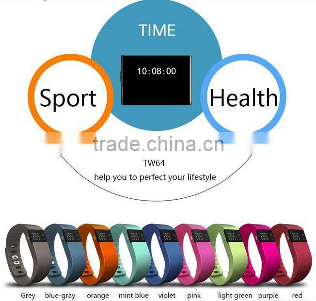 2016 Gifts wholesale price Pedometer fitness band,sleeping monitor bluetooth smart bracelet