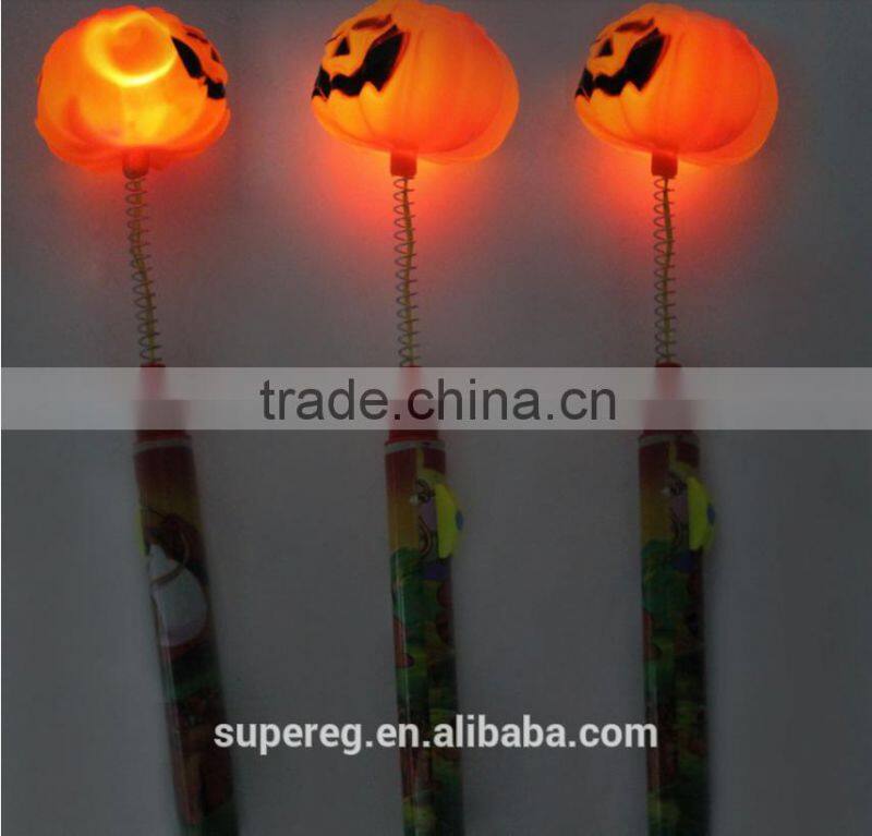 LED Pumpkin Sticks Flash Light Halloween Party Decoration Supply Gift Favor Prop