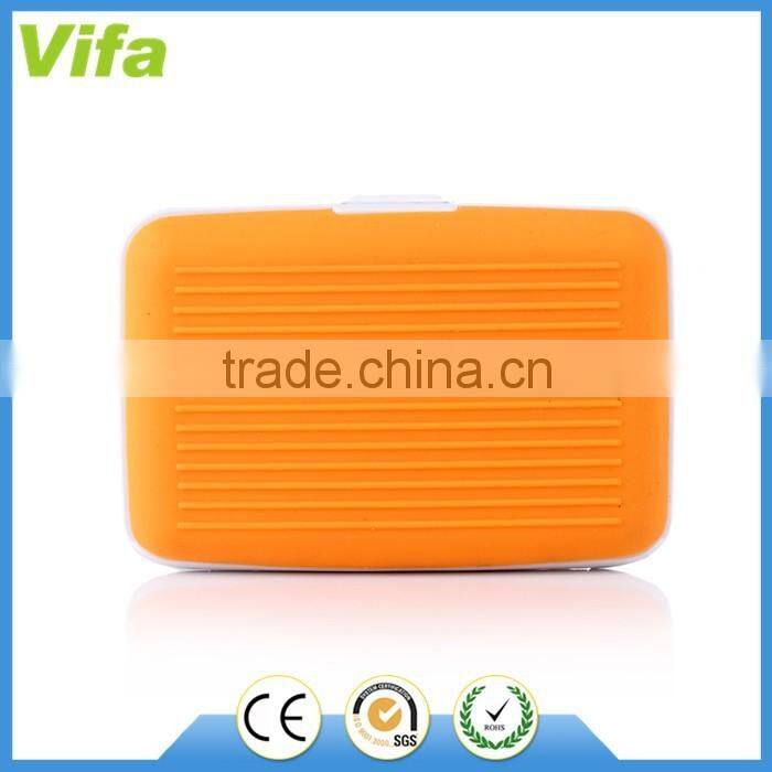 Silicone Business ID Credit Card Wallet Holder Pocket Case Box