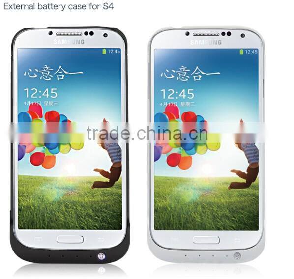 Hot sell external power battery case for Samsung galaxy S4 3200mAh