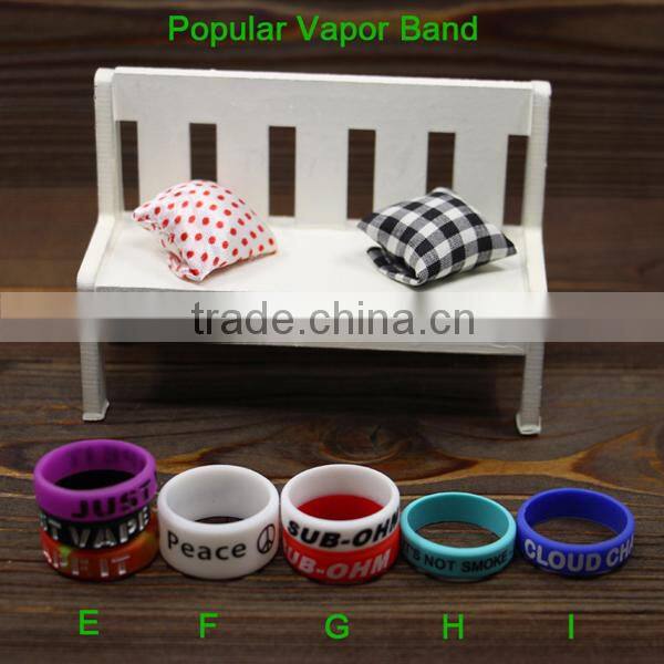 Silicone vape ring custom anti-scalded silicone ring bands for mechanical mod