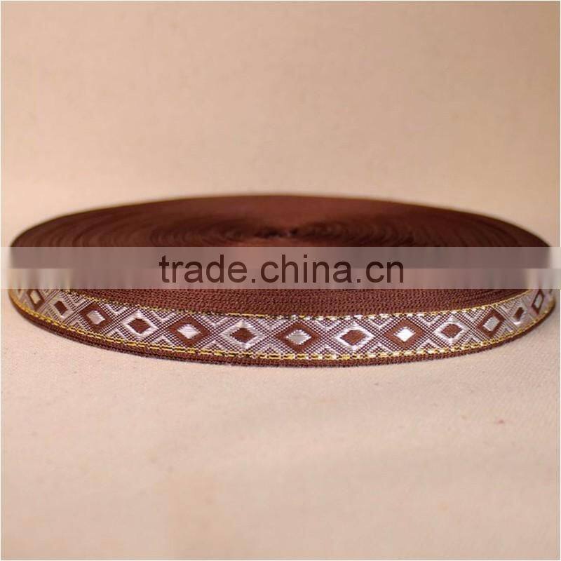 Customized colourful mediterranean style rustic fancy DIY decoration polyester ribbon rolls