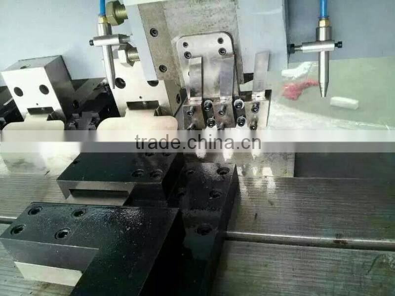 CNC open v slots on metal sheet plate V-Grooving Machine
