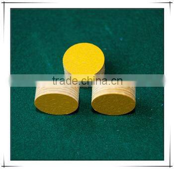 Pig Skin Leather Pool Cue Tip