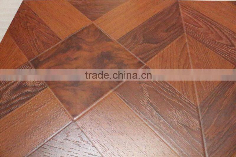 HDF laminate parquet flooring