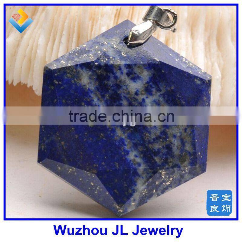 2016 Hot Sale Natural White Crystal David Star White Six Amn Star Pendant