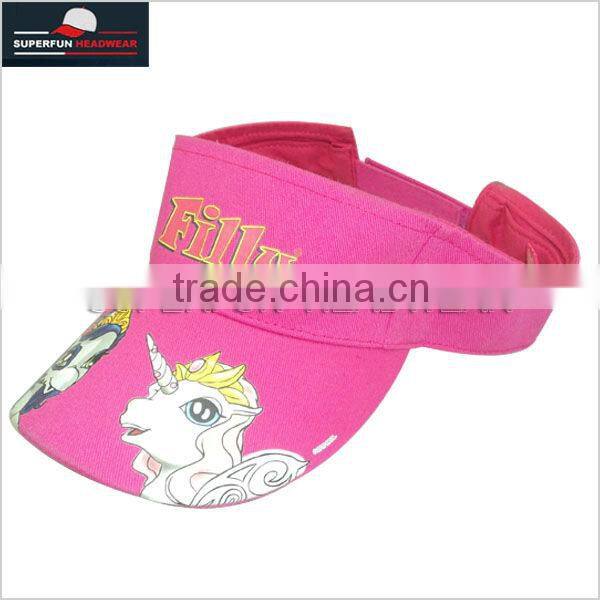 elastic back cotton truck sun visor