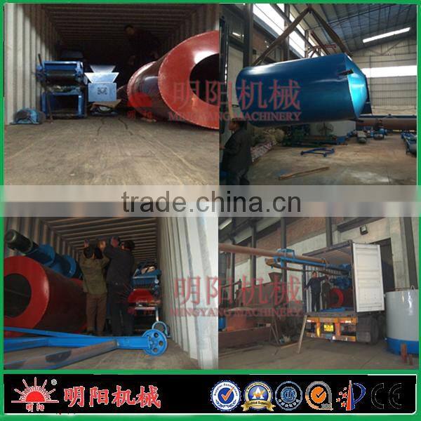 Mingyang brand with CE ISO rotary drum wood sawdust airflow dryer 008615225168575