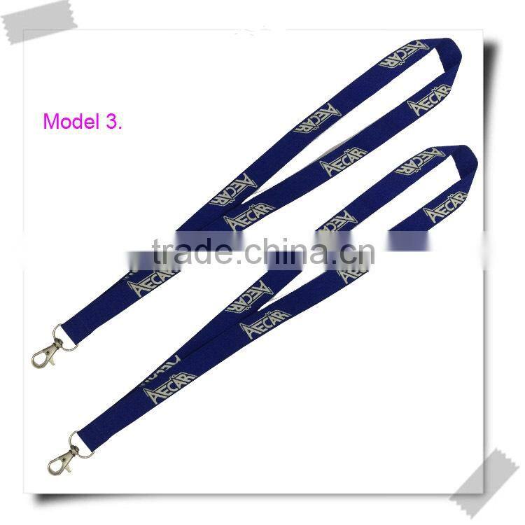 Promotional cheap & classical custom printing neck lanyards