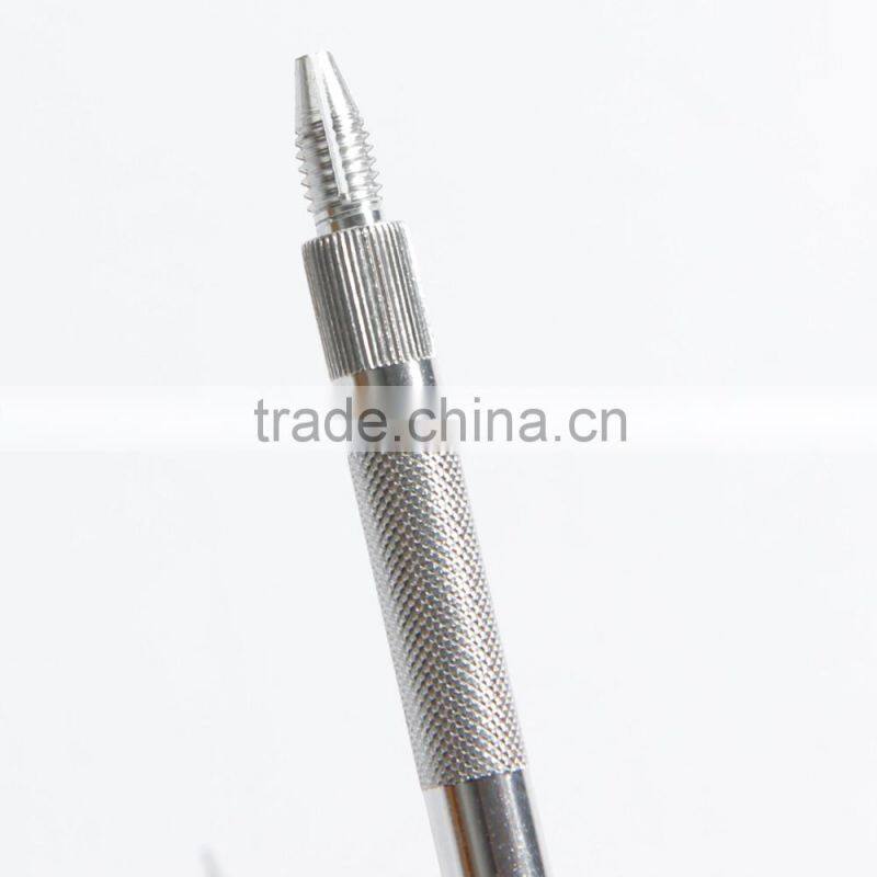 high quality wooden and metal loop threader for hair extension tools