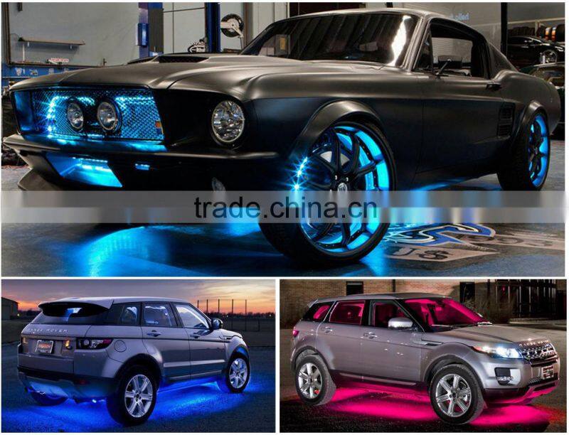 American popular sale color changing 7 color atmosphere light for car