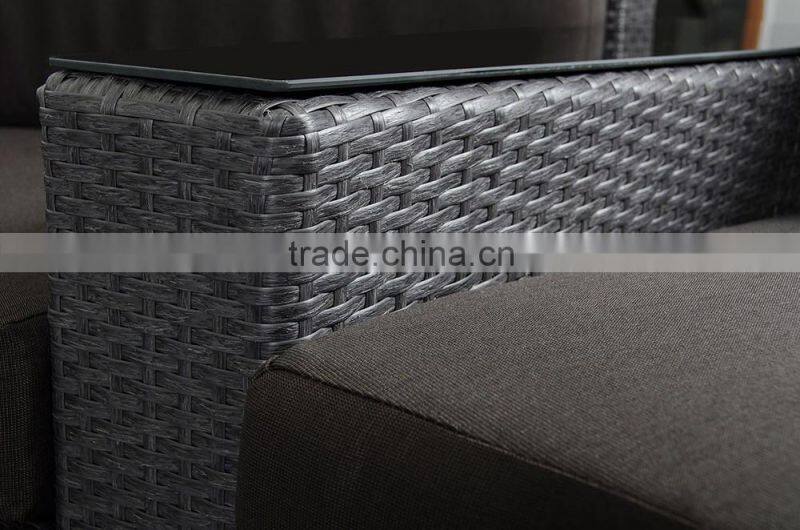 2016 Rattan outdoor wicker furniture rattan cube garden furniture synthetic rattan furniture cheap