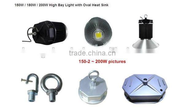 Meanwell Driver high lumen 180w led high bay light