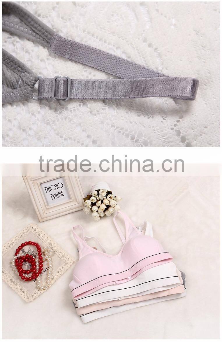 2016 Spandex Pink Removable Pad Hot Sexy Healthy Sport Bra