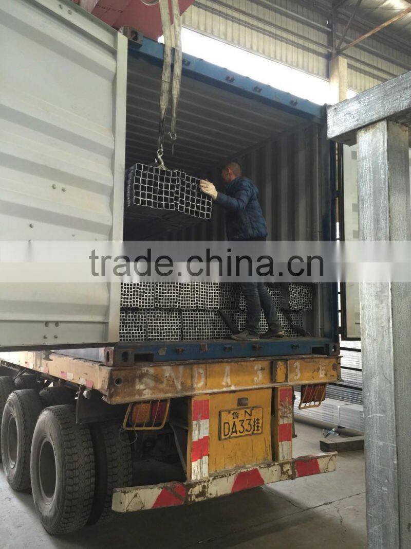 galvanised rectangular and square steel pipes