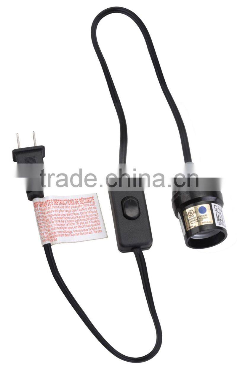 Twisted braided wire / lamp cord /outdoor string lights /