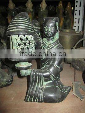 chinese antique Chan Kuo Bronze Wine cup