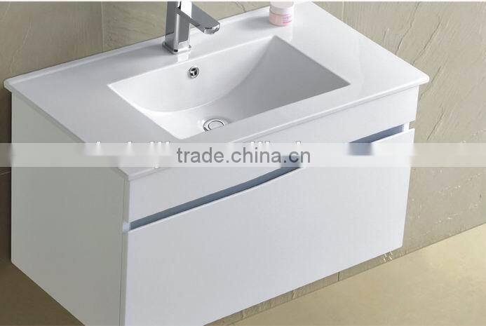 Bathroom vanity thin edge cabinet basin/ceramic basin (BSJ-E390-100)