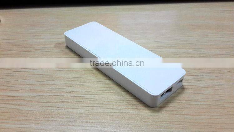 portable battery charger L316 ultrathin power bank polymer 2840MAH external battery charger private tooling power bank