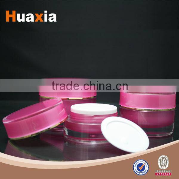 Elegant Unique 2014 New Products Hot Stamping plastic pp jar