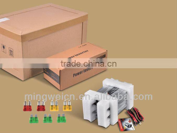 3000W DC 12V/24V TO AC110V/220V off grid pure sine wave solar power inverter with UPS charger