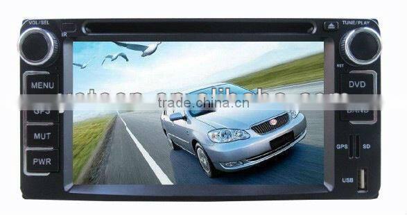 Universal 6.2" Motorized resistance or capacitor touch screen 2 din in-dash android car dvd car pc with wifi 3g