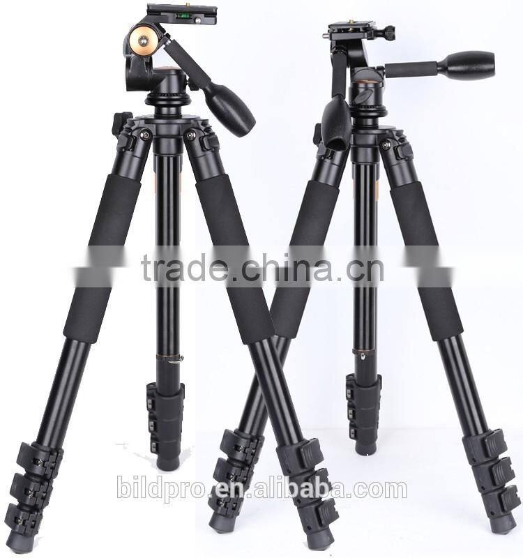 BILDPRO 1.8m Hydraulic Tripod Professional Camera Stand 32mm Aluminum Leg