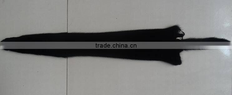High quality balck mink fur skin factory wholesale