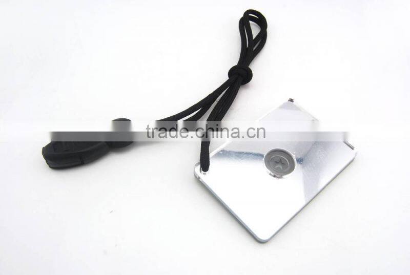 Mutifunctional Outdoor Survival Signal Mirror Survival Tools Camping Kits