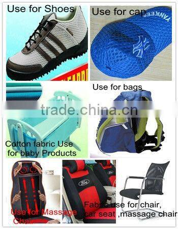 2013 hot 100% polyester 3D air mesh fabric for mattress flocking printing