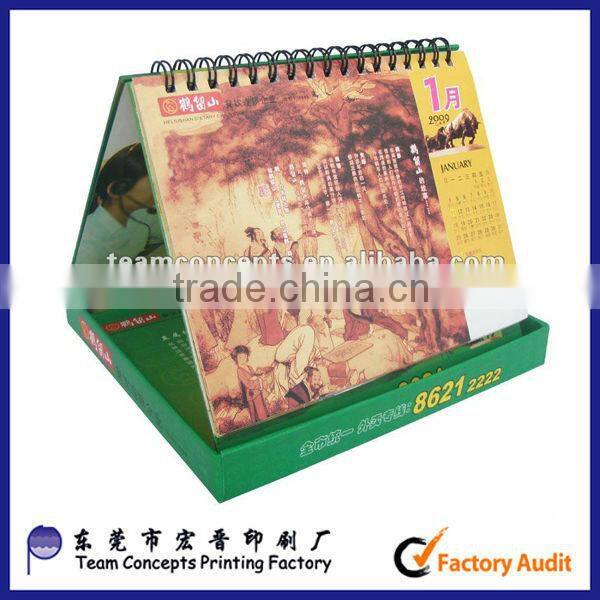 Table Calendar Style and Ye Promotional Calendar