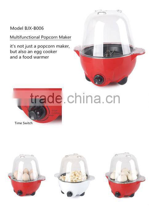Big party oil-popped tenperature control popcorn machine