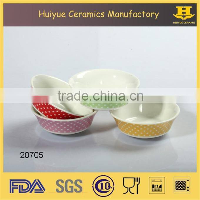 ceramic snack dish drop dish