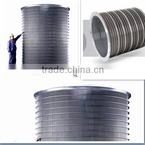 Stainless steel material strainer drum/ screen basket