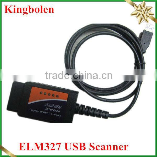 OBD/OBDII scanner ELM 327 car diagnostic interface scan tool ELM327 USB
