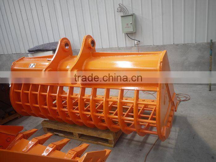 Excavator attachment of the 20T excavator skeleton bucket