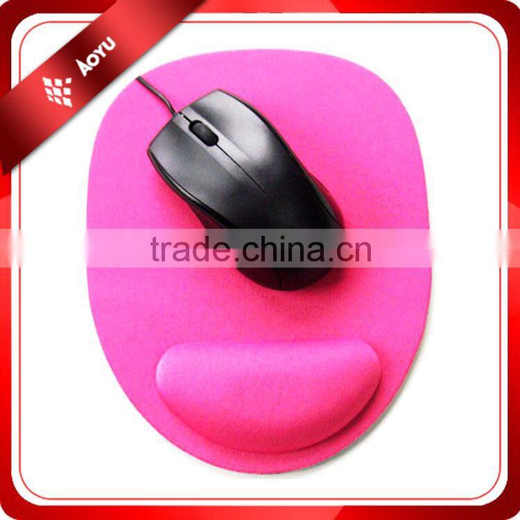 Wholesale business wrist rest gel mouse pad