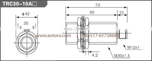 sensor led light TRC30-10AC price list of electronic sensor list of electronic products