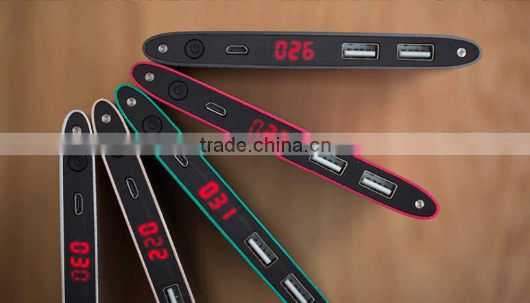 20000mah handy dual-port portable charger power bank mobile charger for Android/iphone